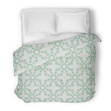 Load image into Gallery viewer, Highlands Mint Duvet Cover by Laura Park