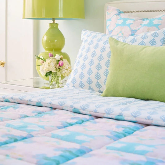 Blue Lagoon Comforter Set by Laura Park