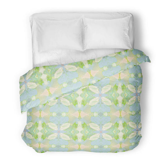 Elephant Falls Duvet Cover by Laura Park