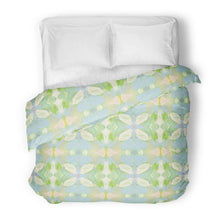 Load image into Gallery viewer, Elephant Falls Duvet Cover by Laura Park
