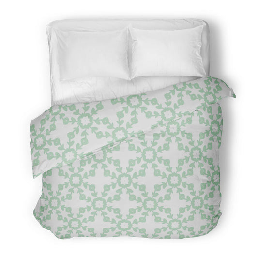 Highlands Mint Duvet Cover by Laura Park