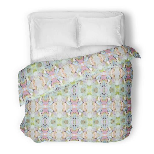 Martini Olives Duvet Cover by Laura Park