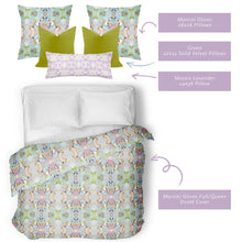 Load image into Gallery viewer, Martini Olives Duvet Cover by Laura Park
