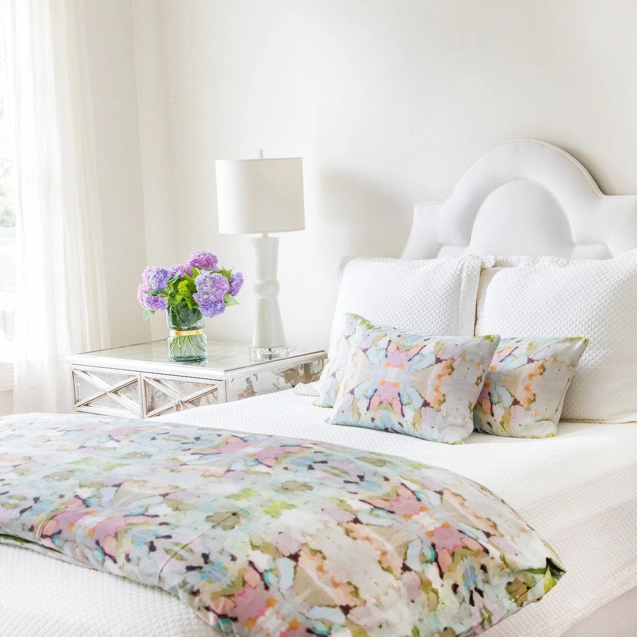 Martini Olives Duvet Cover by Laura Park