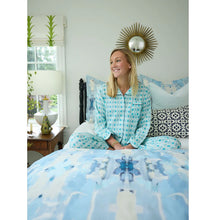 Load image into Gallery viewer, Ocean Breeze Duvet Cover by Laura Park
