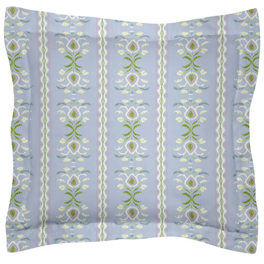 Rosemary Stripe Lavender Microlux Sham by Laura Park