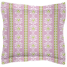 Load image into Gallery viewer, Rosemary Stripe Pink Microlux Sham by Laura Park
