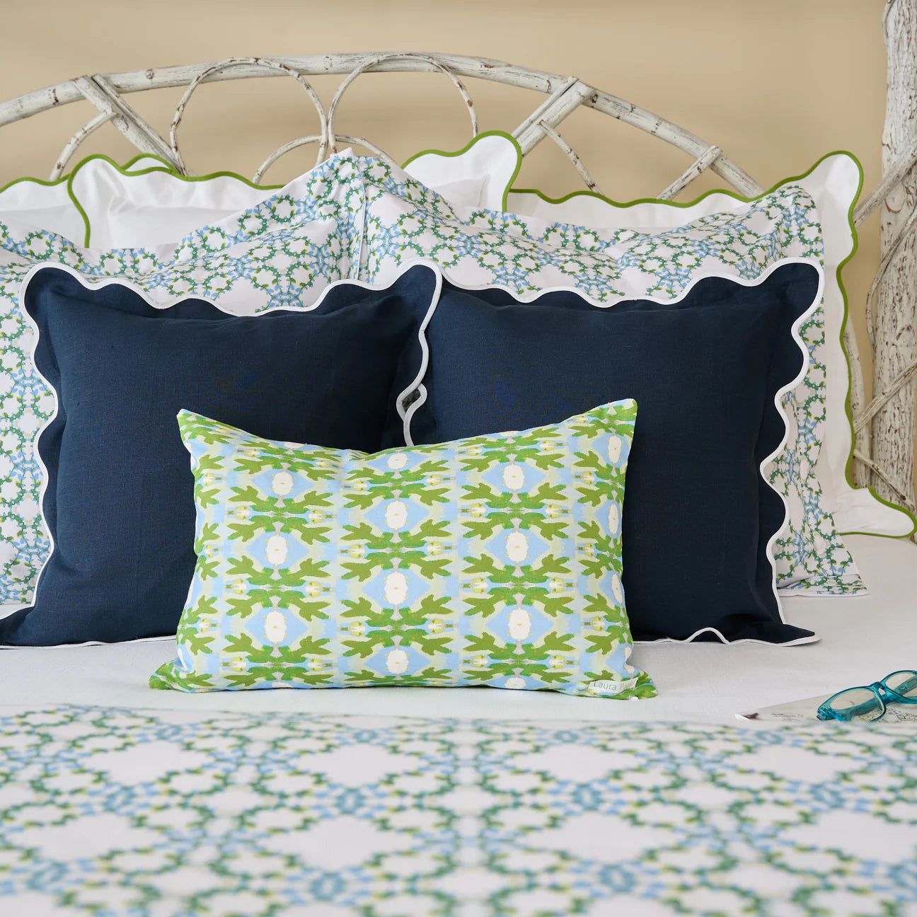 Ski Bunny Microlux Sham by Laura Park
