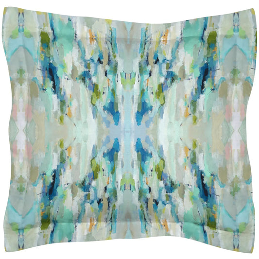 Wintergreen Microlux Sham by Laura Park